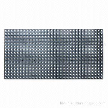 P7.62 LED Module with 3-in-1 SMD, 7.62mm Pixel Pitch, 150/120° Viewing Angle